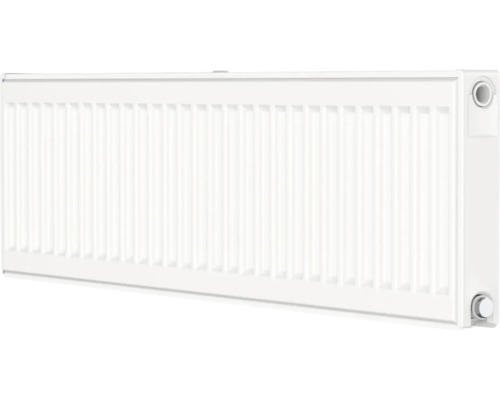 Radiateur à vanne Rotheigner type EKE (21) 8 connexions (latérales, en bas à droite ou à gauche ou raccordement central) 300 x 400 mm blanc sans languettes de fixation Radiateur pour la diffusion de chaleur dans les espaces intérieurs