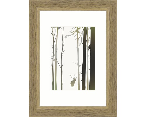 Cadre photo en bois Modern chêne 10,5x15 cm