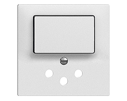 Kit de recouvrement pour petite combinaison d'interrupteur-inverseur Edizio Due UP SCH3/T12 blanc éclairé