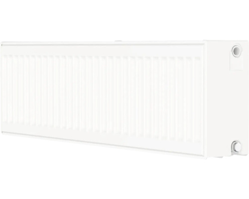 Rotheigner Ventilheizkörper Typ 3K (33) 8-fach (seitlich, unten rechts oder links oder Mittenanschluss) 300 x 800 mm weiss ohne Befestigungslaschen Flachheizkörper mit glatter Oberfläche