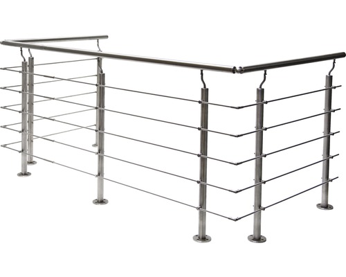 Balustrade set Pertura en forme de U haut 4 m