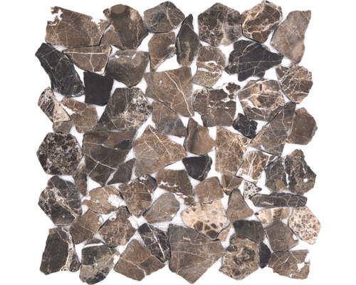 Mosaïque en pierre naturelle CIOT 30/476 marron, 30,5x32,5 cm