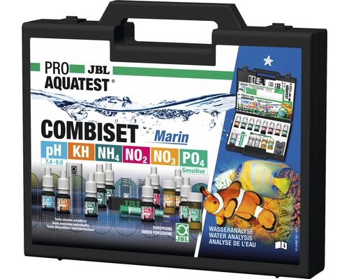 JBL Pro Aquatest Combiset Marin valise de test d''eau de mer