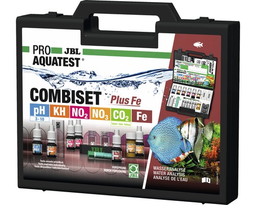 JBL Pro Aquatest CombiSet Plus Fe im Koffer zur Wasseranalyse