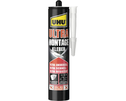 Colle de montage UHU Ultra cartouche 435 g