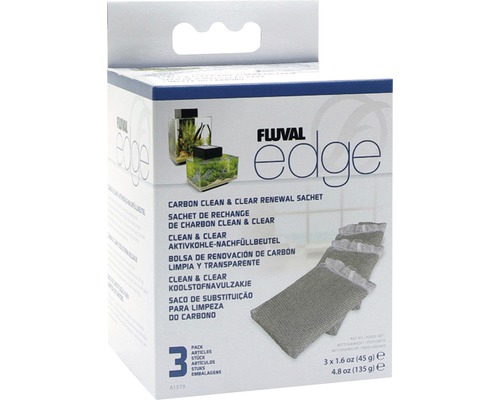 Fluval Edge Aktivkohle Filtereinsatz 3er