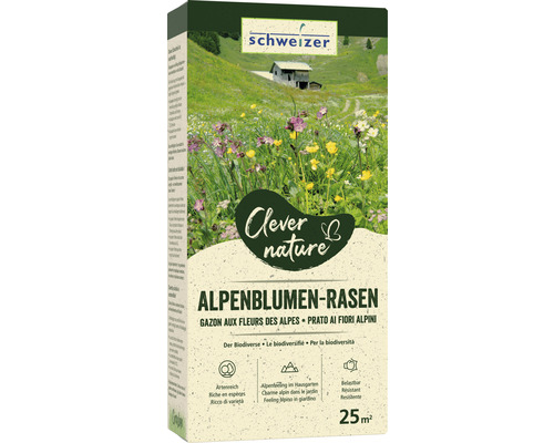 Clever Nature Alpenblumen-Rasen