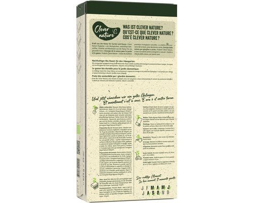 Emballage du produit Clever Nature