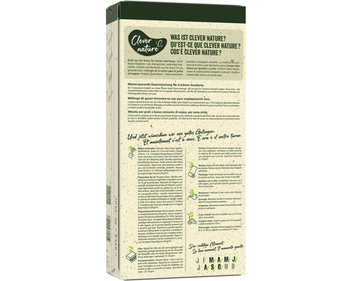 Clever Nature Rasenmischung für trockene Standorte