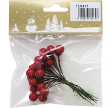 Paquet de baies décoratives rouges pour la décoration