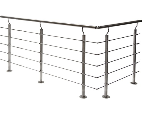 Balustrade set Pertura en forme de L haut 19 m