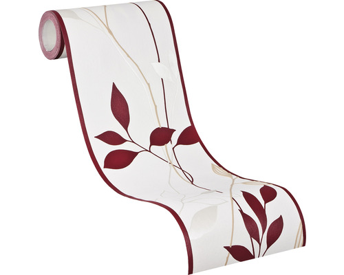 Rolle Papiertapete mit Blattmuster