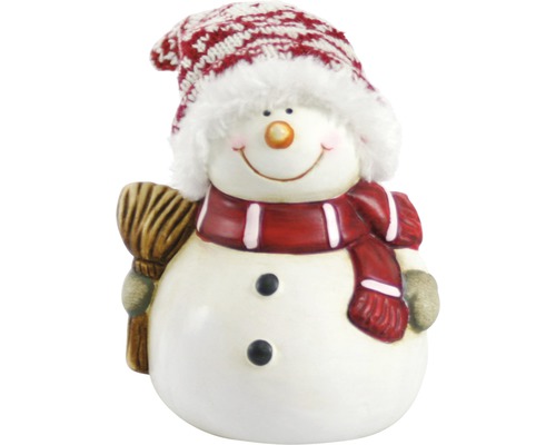 Weihnachtsdeko Schneemann H 11cm