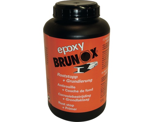 Brunox Epoxy spray couche de fond + antirouille 1000 ml BRUNOX Epoxy Antirouille et couche de fond en bidon noir