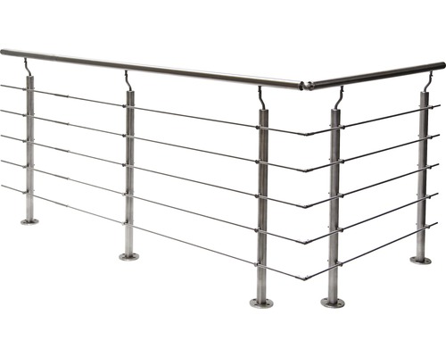 Balustrade set Pertura en forme de L haut 10 m