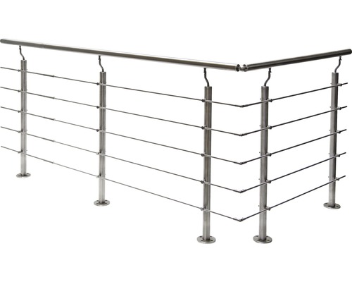 Balustrade kit Pertura en forme de L haut 16 m