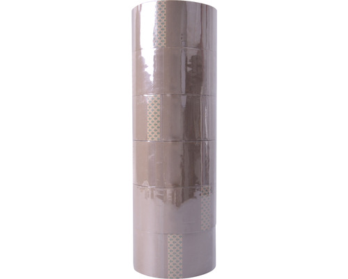 Pile de ruban adhésif d''emballage brun pour travaux d''emballage