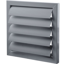 Grille de protection contre les intempéries avec lamelles fixes