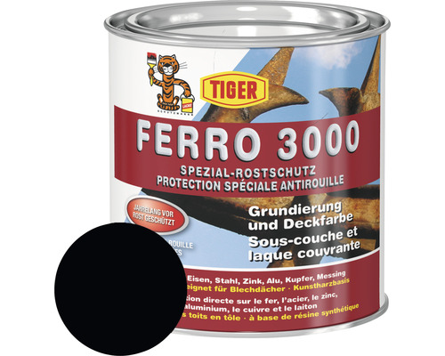 Tiger Ferro 3000 RAL 9005 noir foncé 375 ml
