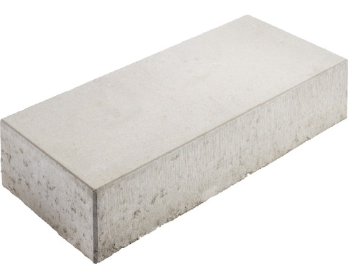 Blockstufe grau 80 x 35 x 16 cm