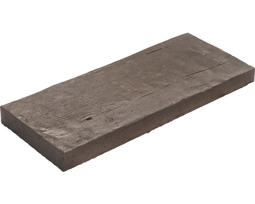 Dalle en béton aspect bois