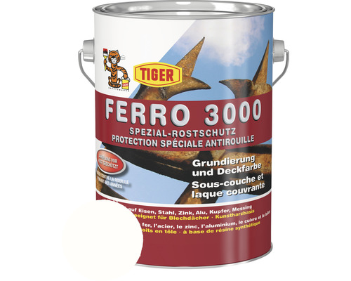 Tiger Ferro 3000 RAL 9010 blanc pur 2,5 l