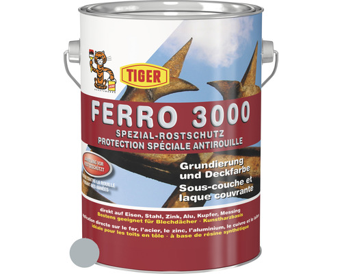 Tiger Ferro 3000 RAL 7001 gris argent 2,5 l