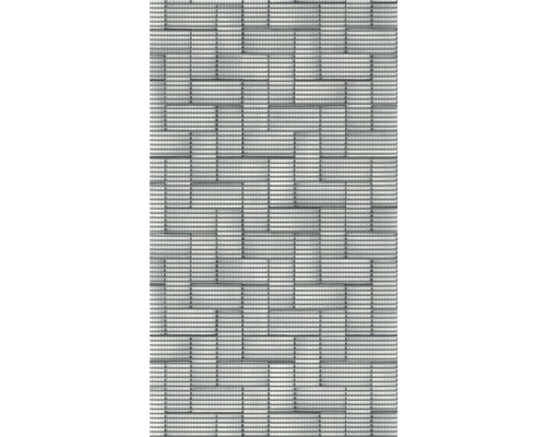 Tapis antidérapant en mousse souple Silver Tiles 65x180 cm