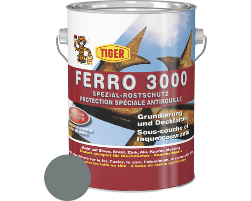 Tiger Ferro 3000 RAL 7005 mausgrau 2,5 l