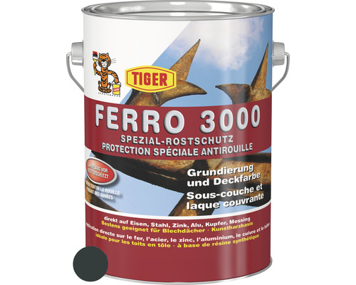Tiger Ferro 3000 RAL 7016 gris anthracite 2,5 l