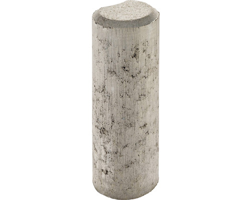 Pavé en béton de forme cylindrique