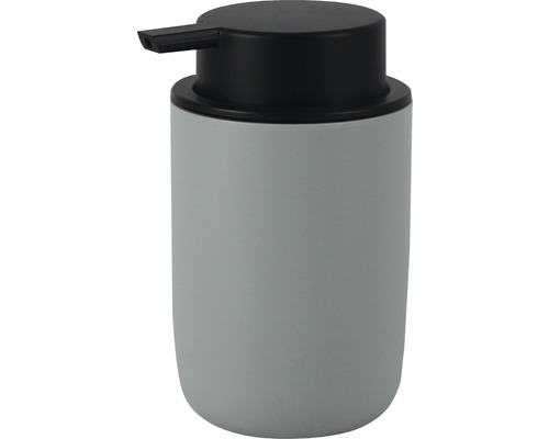 Distributeur de savon en céramique avec pompe noire