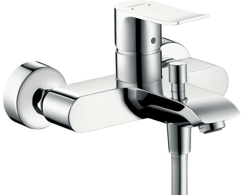 Mitigeur monocommande bain /douche hansgrohe Metris Pose en saillie 31480000