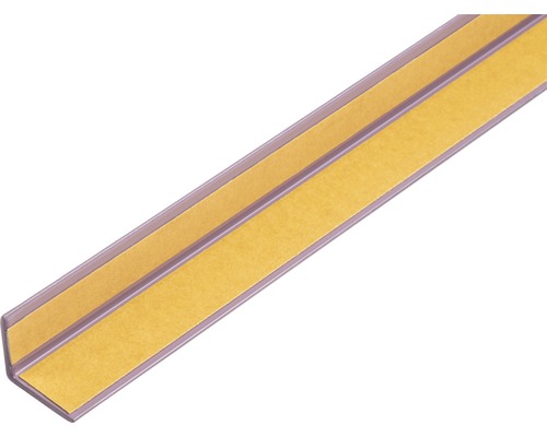 Kunststoff-Eckprofil mit Klebestreifen