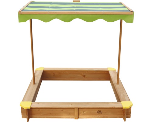 Bac à sable en bois avec toit solaire