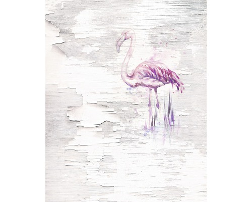 Papier peint panoramique intissé 6007A-VD2 Pink Flamingo 2 pces 200 x 250 cm