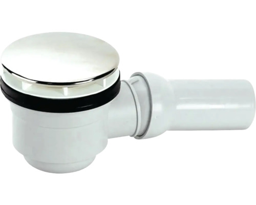 Ablaufgarnitur für Superflache Brausewannen 90mm verchromt Ablaufgarnitur für Superflache Brausewannen 90mm verchromt