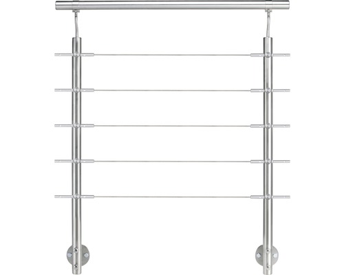 Geländer mit Edelstahlseilen
