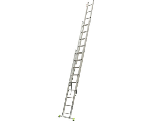 Ausgezogene Aluminium Mehrzweckleiter für den flexiblen Einsatz