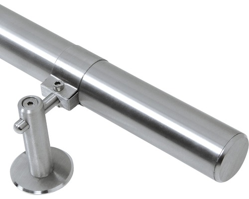 Garde-corps en acier inoxydable avec support