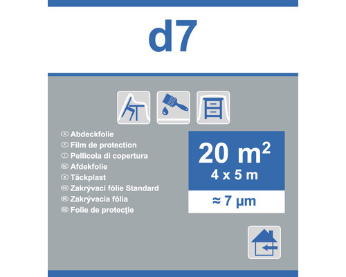 Film de protection d''une superficie de 20 mètres carrés