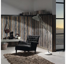 Papier peint intissé 9086-12 Best of Wood'n Stone bois 3 marron