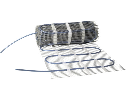 Wasserführende Fussbodenheizung Veria Aquamat 3 m² Elektrische Fussbodenheizung auf einer Rolle mit Heizkabel
