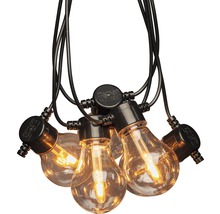 Guirlande lumineuse avec ampoules transparentes pour l''extérieur