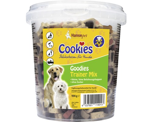 Friandise pour chiens Cookies Goodies Trainer Mix, 500 g