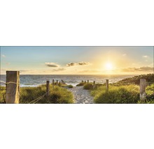 Dekoratives Wandbild mit Dünenlandschaft am Meer