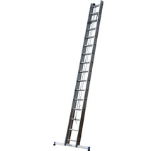 Ausgezogene Aluminium-Schiebeleiter