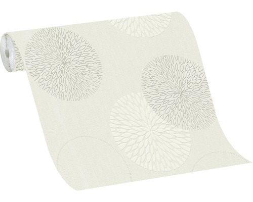 Tapetenrolle mit floralem Muster