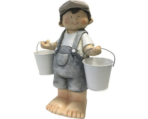Figurine décorative garçon debout 30 cm