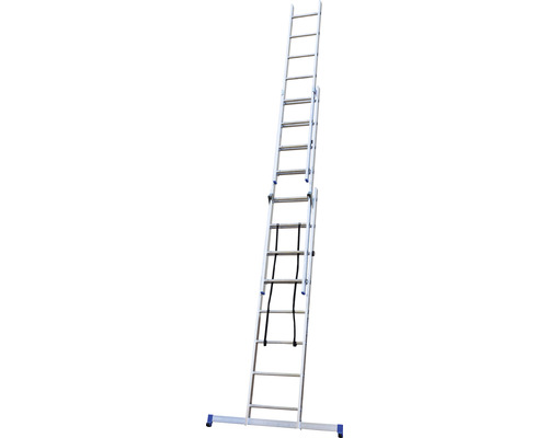 Échelle multifonctionnelle en aluminium déployée